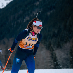 Samse National Tour n°5,LES CONTAMINES, FRANCE - JANUARY 25: MILA AMBERT of FRA January 25, 2026 in Les Contamines, France. (Photo by Rodriguez Alexis / @Aleiks_photo)