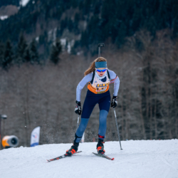 Samse National Tour n°5,LES CONTAMINES, FRANCE - JANUARY 25: KRISTINA KHARYTONCHYK of FRA January 25, 2026 in Les Contamines, France. (Photo by Rodriguez Alexis / @Aleiks_photo)