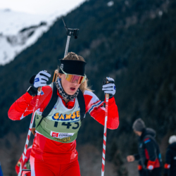 Samse National Tour n°5,LES CONTAMINES, FRANCE - JANUARY 25: LILI FEHR of FRA January 25, 2026 in Les Contamines, France. (Photo by Rodriguez Alexis / @Aleiks_photo)