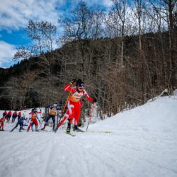 Samse National Tour n°5,LES CONTAMINES, FRANCE - JANUARY 25: FANY BERTRAND of FRA January 25, 2026 in Les Contamines, France. (Photo by Rodriguez Alexis / @Aleiks_photo)