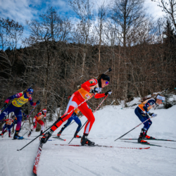 Samse National Tour n°5,LES CONTAMINES, FRANCE - JANUARY 25: VIOLETTE BONY of FRA January 25, 2026 in Les Contamines, France. (Photo by Rodriguez Alexis / @Aleiks_photo)