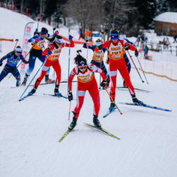 Samse National Tour n°5,LES CONTAMINES, FRANCE - JANUARY 25: FANY BERTRAND of FRA January 25, 2026 in Les Contamines, France. (Photo by Rodriguez Alexis / @Aleiks_photo)