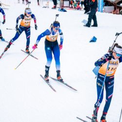 Samse National Tour n°5,LES CONTAMINES, FRANCE - JANUARY 25: MAELA CORREIA of FRA January 25, 2026 in Les Contamines, France. (Photo by Rodriguez Alexis / @Aleiks_photo)