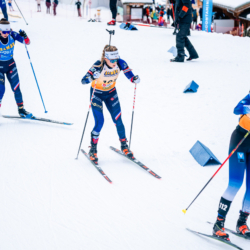 Samse National Tour n°5,LES CONTAMINES, FRANCE - JANUARY 25: LOU ANNE DUPONT BALLET BAZ of FRA January 25, 2026 in Les Contamines, France. (Photo by Rodriguez Alexis / @Aleiks_photo)