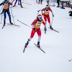 Samse National Tour n°5,LES CONTAMINES, FRANCE - JANUARY 25: LENA MORETTI of FRA January 25, 2026 in Les Contamines, France. (Photo by Rodriguez Alexis / @Aleiks_photo)