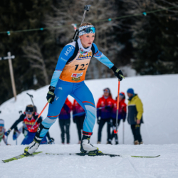 Samse National Tour n°5,LES CONTAMINES, FRANCE - JANUARY 25: CAPUCINE FISCHER of FRA January 25, 2026 in Les Contamines, France. (Photo by Rodriguez Alexis / @Aleiks_photo)