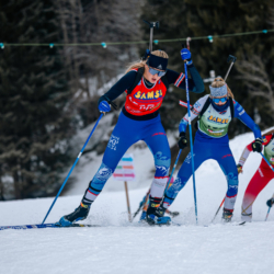 Samse National Tour n°5,LES CONTAMINES, FRANCE - JANUARY 25: ROMANE OUVRIER-BUFFET of FRA January 25, 2026 in Les Contamines, France. (Photo by Rodriguez Alexis / @Aleiks_photo)