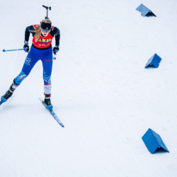 Samse National Tour n°5,LES CONTAMINES, FRANCE - JANUARY 25: ROMANE OUVRIER-BUFFET of FRA January 25, 2026 in Les Contamines, France. (Photo by Rodriguez Alexis / @Aleiks_photo)
