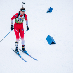 Samse National Tour n°5,LES CONTAMINES, FRANCE - JANUARY 25: JEANNE DAUTHEVILLE of FRA January 25, 2026 in Les Contamines, France. (Photo by Rodriguez Alexis / @Aleiks_photo)