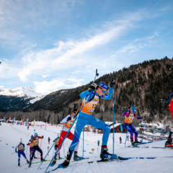 Samse National Tour n°5,LES CONTAMINES, FRANCE - JANUARY 25: VALENTIN LEVY of FRA January 25, 2026 in Les Contamines, France. (Photo by Rodriguez Alexis / @Aleiks_photo)