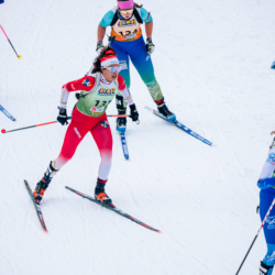 Samse National Tour n°5,LES CONTAMINES, FRANCE - JANUARY 25: MATILDA DODOS of FRA January 25, 2026 in Les Contamines, France. (Photo by Rodriguez Alexis / @Aleiks_photo)