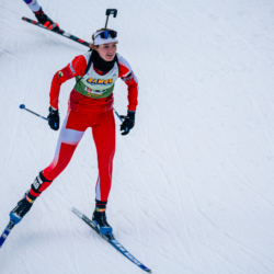 Samse National Tour n°5,LES CONTAMINES, FRANCE - JANUARY 25: JOANNE WEISS of FRA January 25, 2026 in Les Contamines, France. (Photo by Rodriguez Alexis / @Aleiks_photo)