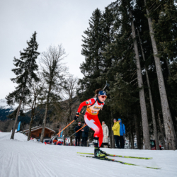 Samse National Tour n°5,LES CONTAMINES, FRANCE - JANUARY 25: FANY BERTRAND of FRA January 25, 2026 in Les Contamines, France. (Photo by Rodriguez Alexis / @Aleiks_photo)