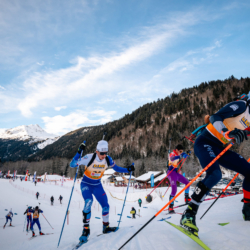Samse National Tour n°5,LES CONTAMINES, FRANCE - JANUARY 25: AUGUSTE CRUZ of FRA January 25, 2026 in Les Contamines, France. (Photo by Rodriguez Alexis / @Aleiks_photo)