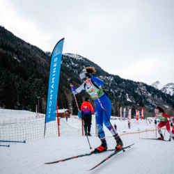 Samse National Tour n°5,LES CONTAMINES, FRANCE - JANUARY 25: JULIETTE OLIVA of FRA January 25, 2026 in Les Contamines, France. (Photo by Rodriguez Alexis / @Aleiks_photo)