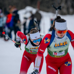 Samse National Tour n°5,LES CONTAMINES, FRANCE - JANUARY 25: MARGOT BONAIME of FRA January 25, 2026 in Les Contamines, France. (Photo by Rodriguez Alexis / @Aleiks_photo)