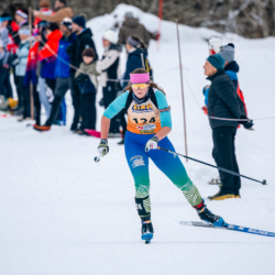Samse National Tour n°5,LES CONTAMINES, FRANCE - JANUARY 25: LOU-ANN VASSEL of FRA January 25, 2026 in Les Contamines, France. (Photo by Rodriguez Alexis / @Aleiks_photo)