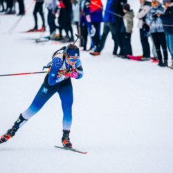 Samse National Tour n°5,LES CONTAMINES, FRANCE - JANUARY 25: MAELA CORREIA of FRA January 25, 2026 in Les Contamines, France. (Photo by Rodriguez Alexis / @Aleiks_photo)