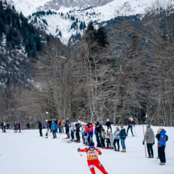 Samse National Tour n°5,LES CONTAMINES, FRANCE - JANUARY 25: VIOLETTE BONY of FRA January 25, 2026 in Les Contamines, France. (Photo by Rodriguez Alexis / @Aleiks_photo)