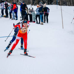 Samse National Tour n°5,LES CONTAMINES, FRANCE - JANUARY 25: EVA LAINE of FRA January 25, 2026 in Les Contamines, France. (Photo by Rodriguez Alexis / @Aleiks_photo)