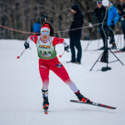 Samse National Tour n°5,LES CONTAMINES, FRANCE - JANUARY 25: MATILDA DODOS of FRA January 25, 2026 in Les Contamines, France. (Photo by Rodriguez Alexis / @Aleiks_photo)