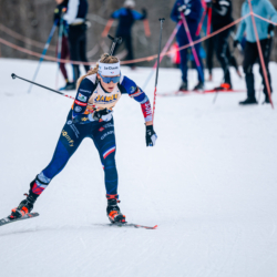 Samse National Tour n°5,LES CONTAMINES, FRANCE - JANUARY 25: LOU ANNE DUPONT BALLET BAZ of FRA January 25, 2026 in Les Contamines, France. (Photo by Rodriguez Alexis / @Aleiks_photo)