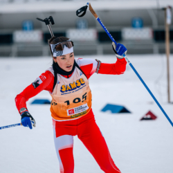 Samse National Tour n°5,LES CONTAMINES, FRANCE - JANUARY 25: THEMICE FONTAINE of FRA January 25, 2026 in Les Contamines, France. (Photo by Rodriguez Alexis / @Aleiks_photo)