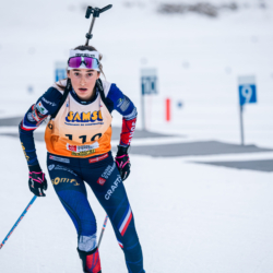 Samse National Tour n°5,LES CONTAMINES, FRANCE - JANUARY 25: LOLA BUGEAUD of FRA January 25, 2026 in Les Contamines, France. (Photo by Rodriguez Alexis / @Aleiks_photo)