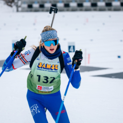 Samse National Tour n°5,LES CONTAMINES, FRANCE - JANUARY 25: ADELE OUVRIER-BUFFET of FRA January 25, 2026 in Les Contamines, France. (Photo by Rodriguez Alexis / @Aleiks_photo)
