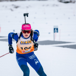 Samse National Tour n°5,LES CONTAMINES, FRANCE - JANUARY 25: CHLOE ORVAIN of FRA January 25, 2026 in Les Contamines, France. (Photo by Rodriguez Alexis / @Aleiks_photo)