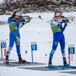 Samse National Tour n°5,LES CONTAMINES, FRANCE - JANUARY 25: LOUISE CHOLLAT of FRA January 25, 2026 in Les Contamines, France. (Photo by Rodriguez Alexis / @Aleiks_photo)