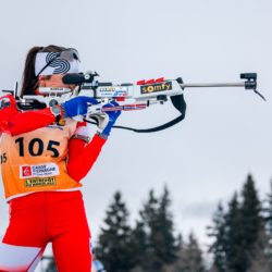 Samse National Tour n°5,LES CONTAMINES, FRANCE - JANUARY 25: THEMICE FONTAINE of FRA January 25, 2026 in Les Contamines, France. (Photo by Rodriguez Alexis / @Aleiks_photo)