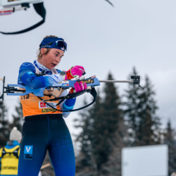 Samse National Tour n°5,LES CONTAMINES, FRANCE - JANUARY 25: MAELA CORREIA of FRA January 25, 2026 in Les Contamines, France. (Photo by Rodriguez Alexis / @Aleiks_photo)