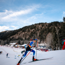 Samse National Tour n°5,LES CONTAMINES, FRANCE - JANUARY 25: SOAN DHENAIN of FRA January 25, 2026 in Les Contamines, France. (Photo by Rodriguez Alexis / @Aleiks_photo)
