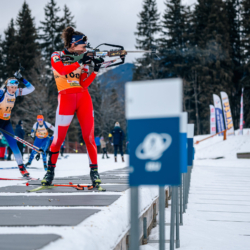 Samse National Tour n°5,LES CONTAMINES, FRANCE - JANUARY 25: FANY BERTRAND of FRA January 25, 2026 in Les Contamines, France. (Photo by Rodriguez Alexis / @Aleiks_photo)