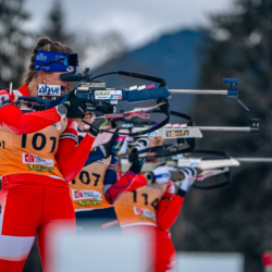 Samse National Tour n°5,LES CONTAMINES, FRANCE - JANUARY 25: LEONIE JEANNIER of FRA January 25, 2026 in Les Contamines, France. (Photo by Rodriguez Alexis / @Aleiks_photo)