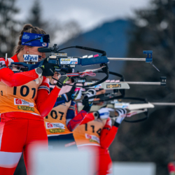 Samse National Tour n°5,LES CONTAMINES, FRANCE - JANUARY 25: LEONIE JEANNIER of FRA January 25, 2026 in Les Contamines, France. (Photo by Rodriguez Alexis / @Aleiks_photo)