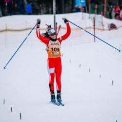 Samse National Tour n°5,LES CONTAMINES, FRANCE - JANUARY 25: January 25, 2026 in Les Contamines, France. (Photo by Rodriguez Alexis / @Aleiks_photo)