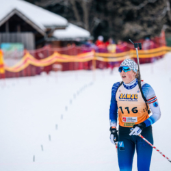 Samse National Tour n°5,LES CONTAMINES, FRANCE - JANUARY 25: January 25, 2026 in Les Contamines, France. (Photo by Rodriguez Alexis / @Aleiks_photo)