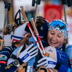 Samse National Tour n°5,LES CONTAMINES, FRANCE - JANUARY 25: January 25, 2026 in Les Contamines, France. (Photo by Rodriguez Alexis / @Aleiks_photo)