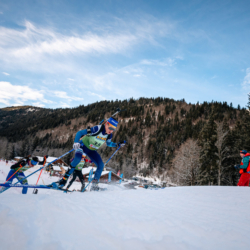 Samse National Tour n°5,LES CONTAMINES, FRANCE - JANUARY 25: LOIS HEUSEY of FRA January 25, 2026 in Les Contamines, France. (Photo by Rodriguez Alexis / @Aleiks_photo)