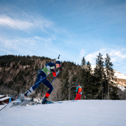 Samse National Tour n°5,LES CONTAMINES, FRANCE - JANUARY 25: PABLO BERGE of FRA January 25, 2026 in Les Contamines, France. (Photo by Rodriguez Alexis / @Aleiks_photo)