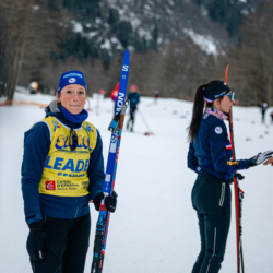 Samse National Tour n°5,LES CONTAMINES, FRANCE - JANUARY 25: LISA SIBERCHICOT of FRA January 25, 2026 in Les Contamines, France. (Photo by Rodriguez Alexis / @Aleiks_photo)
