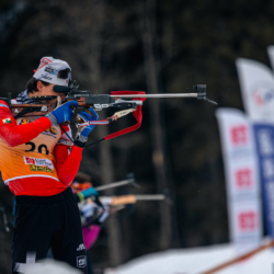 Samse National Tour n°5,LES CONTAMINES, FRANCE - JANUARY 25: MATHIS LAINÉ of FRA January 25, 2026 in Les Contamines, France. (Photo by Rodriguez Alexis / @Aleiks_photo)
