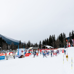 Samse National Tour n°5,LES CONTAMINES, FRANCE - JANUARY 25: STADIUM January 25, 2026 in Les Contamines, France. (Photo by Rodriguez Alexis / @Aleiks_photo)