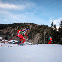 Samse National Tour n°5,LES CONTAMINES, FRANCE - JANUARY 25: RéMI JOLLY of FRA January 25, 2026 in Les Contamines, France. (Photo by Rodriguez Alexis / @Aleiks_photo)