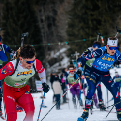 Samse National Tour n°5,LES CONTAMINES, FRANCE - JANUARY 25: MATHIEU GARCIA of FRA January 25, 2026 in Les Contamines, France. (Photo by Rodriguez Alexis / @Aleiks_photo)