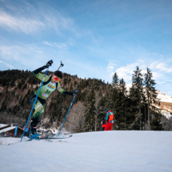 Samse National Tour n°5,LES CONTAMINES, FRANCE - JANUARY 25: LORIS FAVRE of FRA January 25, 2026 in Les Contamines, France. (Photo by Rodriguez Alexis / @Aleiks_photo)