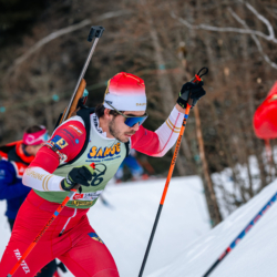 Samse National Tour n°5,LES CONTAMINES, FRANCE - JANUARY 25: ADRIEN BAYLAC of FRA January 25, 2026 in Les Contamines, France. (Photo by Rodriguez Alexis / @Aleiks_photo)