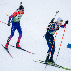 Samse National Tour n°5,LES CONTAMINES, FRANCE - JANUARY 25: ILANN DUPONT of FRA, MARTIN BOTET of FRA January 25, 2026 in Les Contamines, France. (Photo by Rodriguez Alexis / @Aleiks_photo)